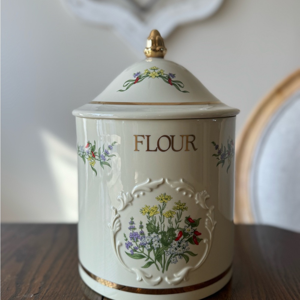 Lenox Garden Flour Canister